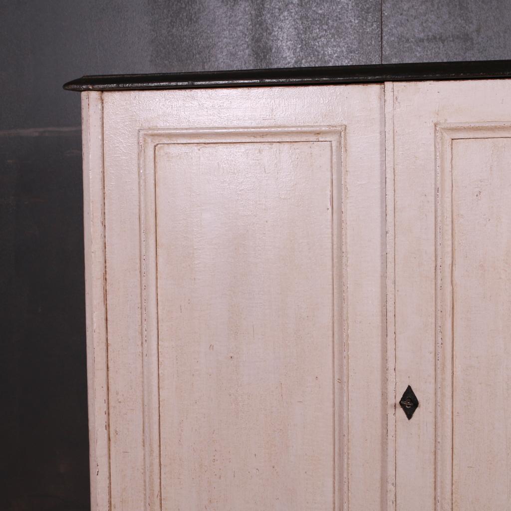 Victorian English Narrow Painted Dresser Base
