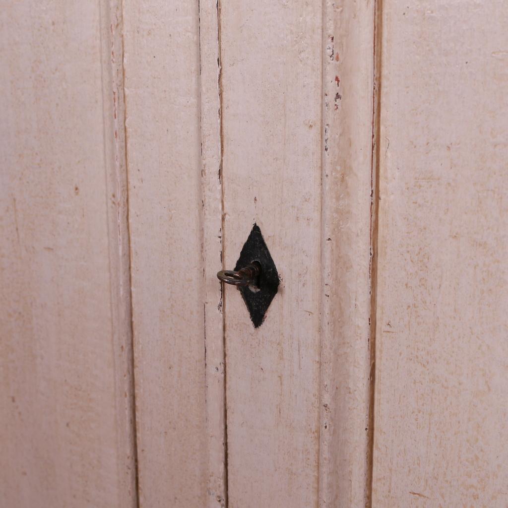 Pine English Narrow Painted Dresser Base