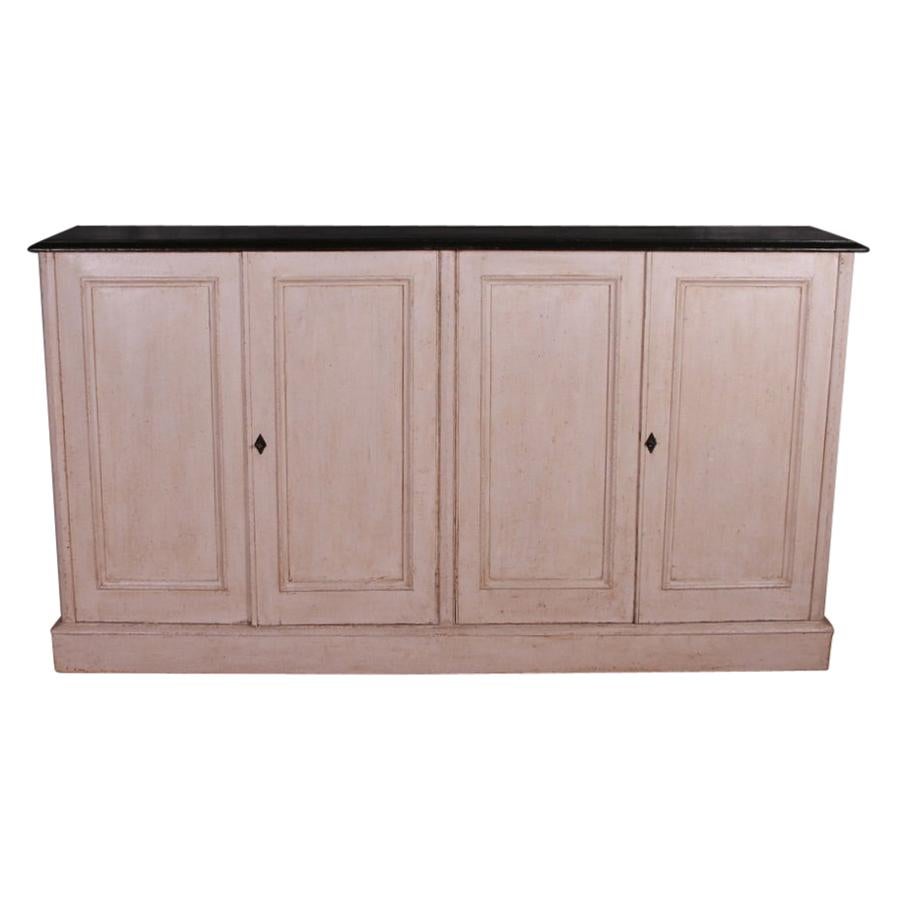 English Narrow Painted Dresser Base