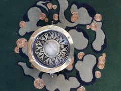 English Nautical Brass Compass, George Field & Co. Birmingham