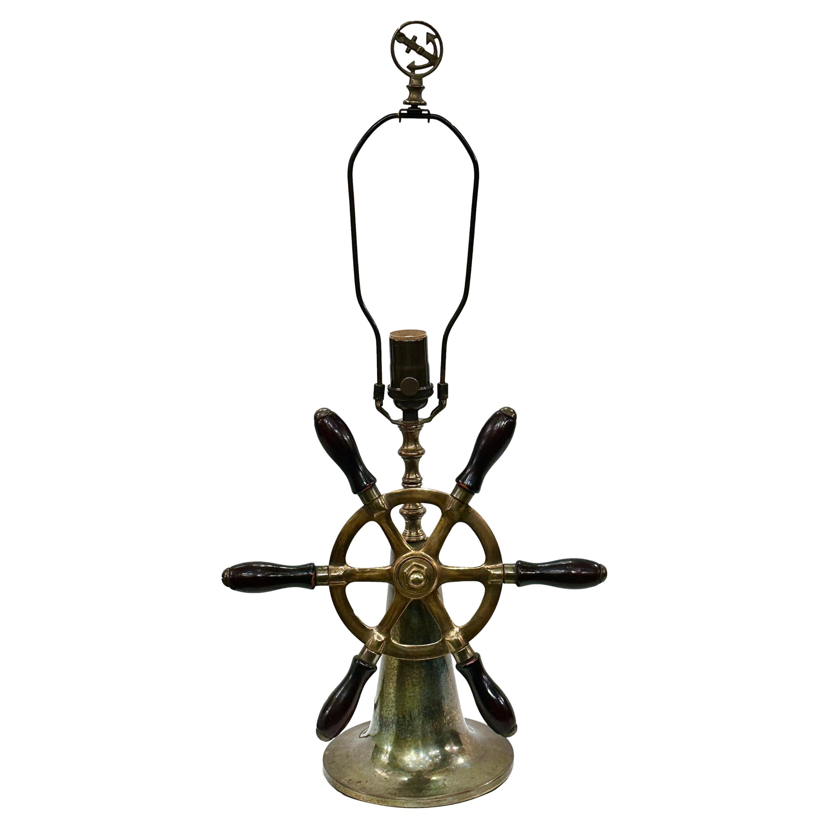 Lampada da tavolo nautica inglese in vendita