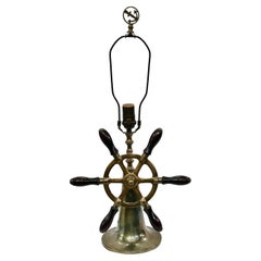 Antique English Nautical Table Lamp