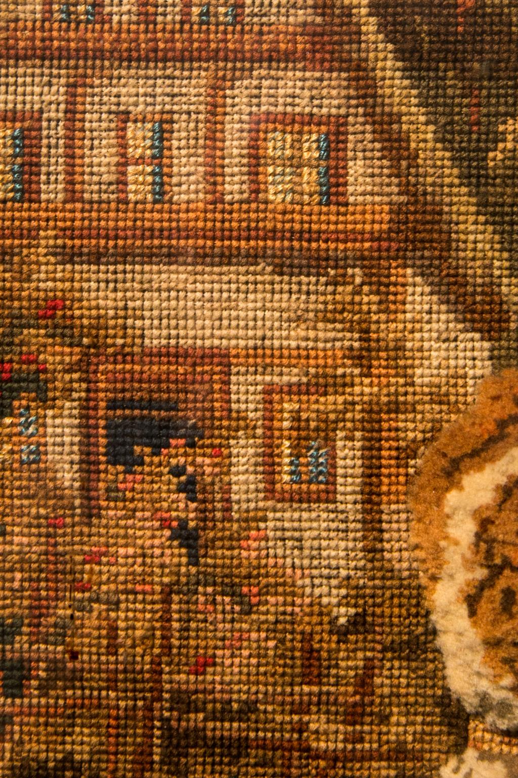 English Needlework in Gold Leaf Frame 4