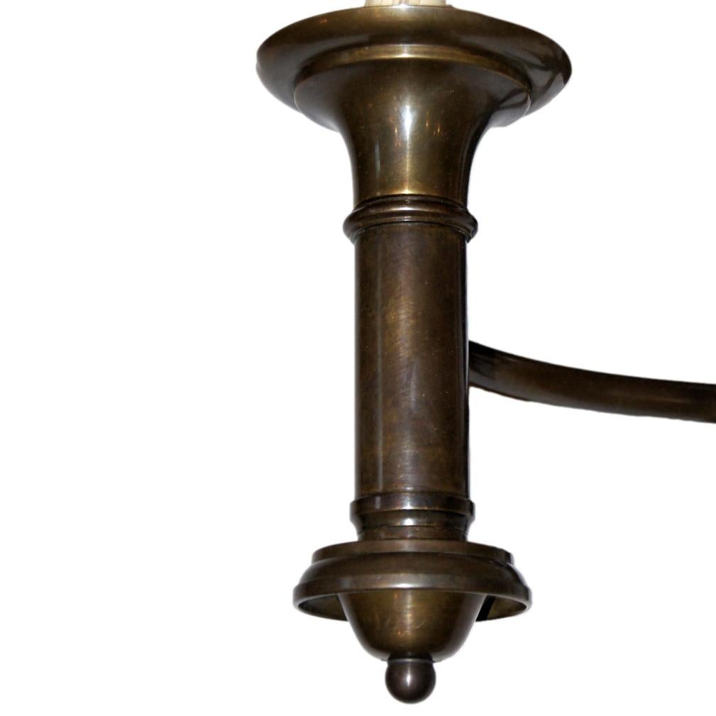 Mid-20th Century English Neo Classic Style Bronze Sconces For Sale