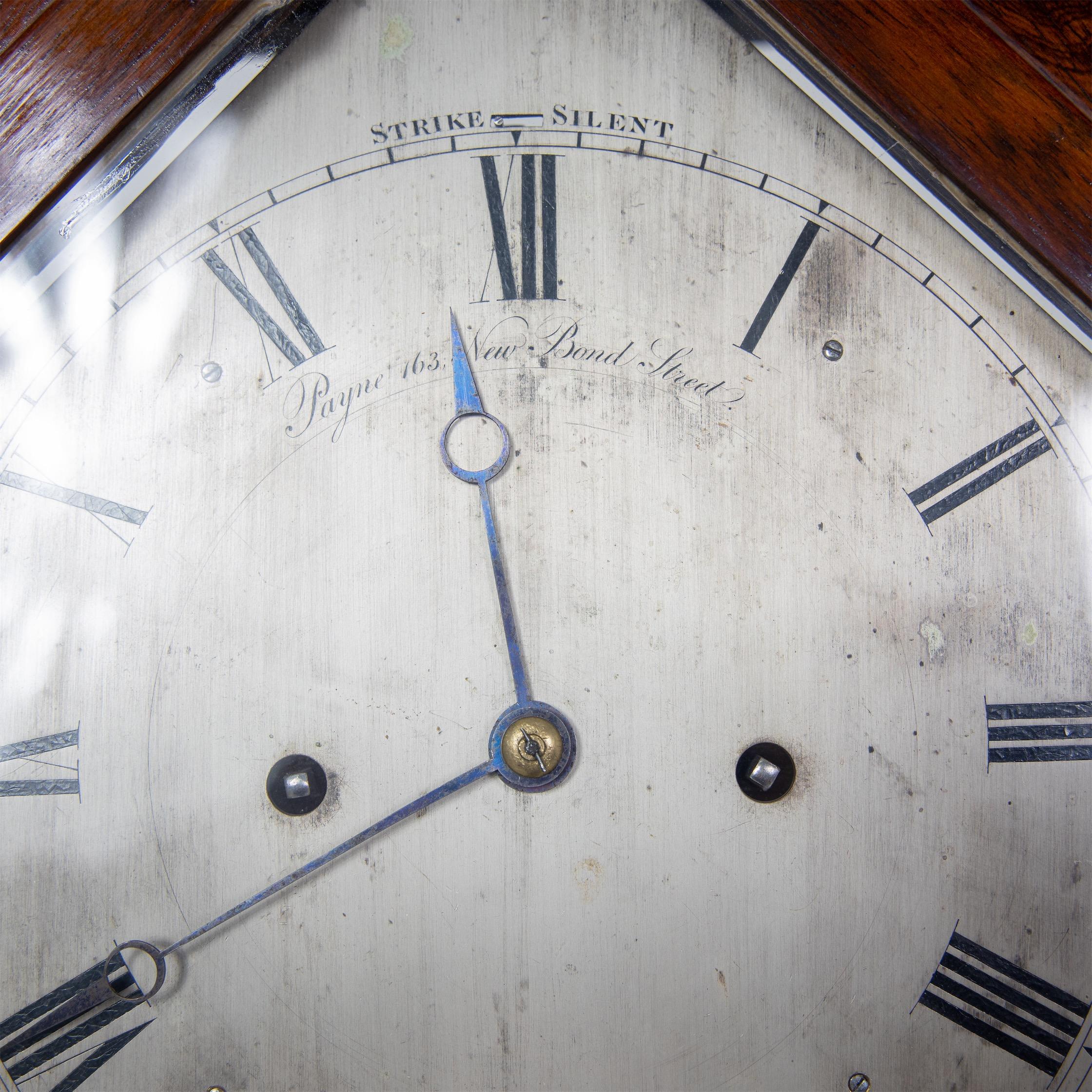 Néo-gothique Horloge de grand-père néo-gothique anglaise, Payne & Co., 19ème siècle en vente