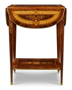 English Neoclassical Drop-Leaf Table