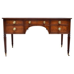 Used English Neoclassical Sheraton Style Desk by Kittinger