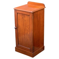 English Nightstand or Bedside Table of Mahogany
