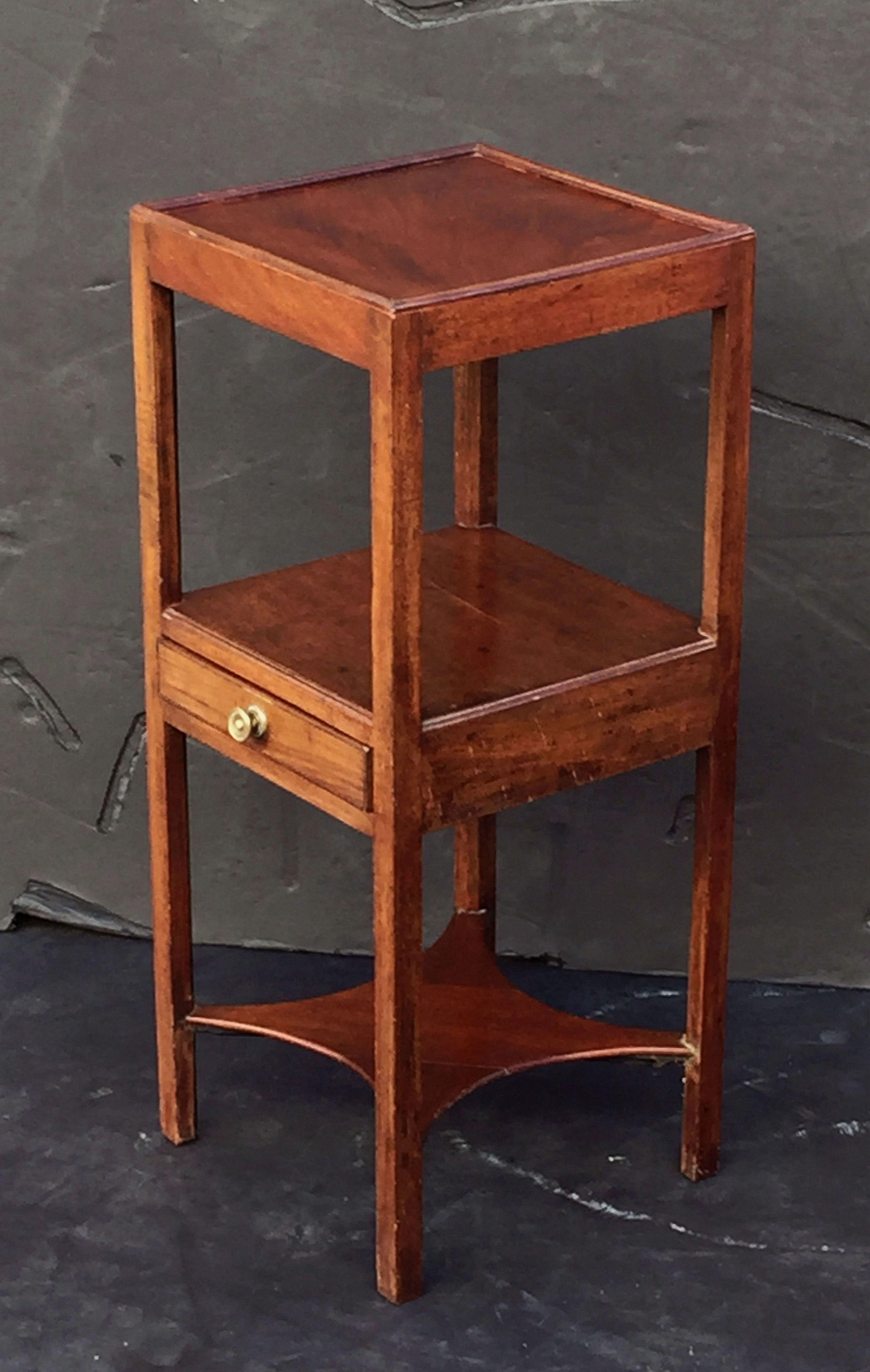 mahogany nightstand bedside table