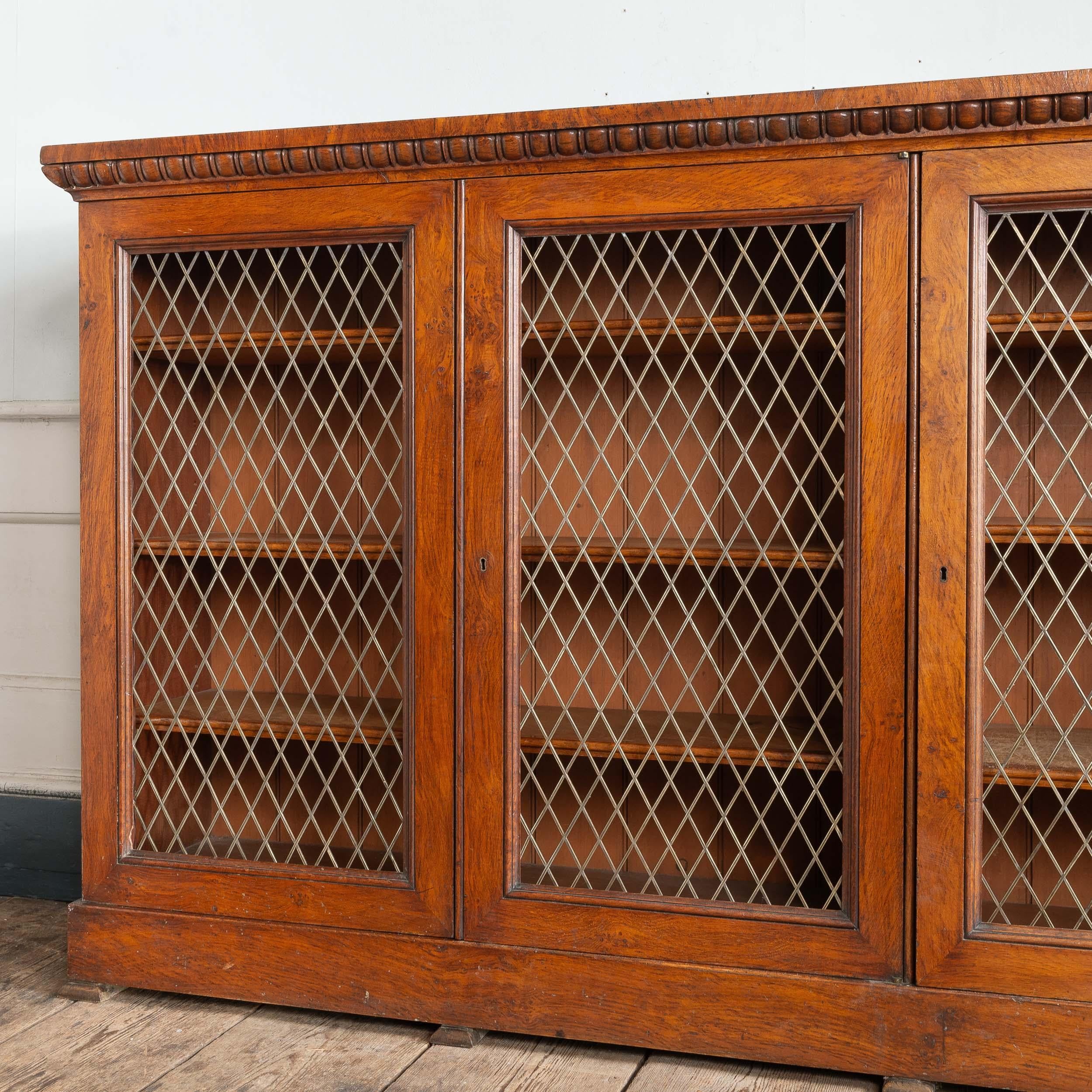 Libreria inglese del XIX secolo in Oak in vendita 4