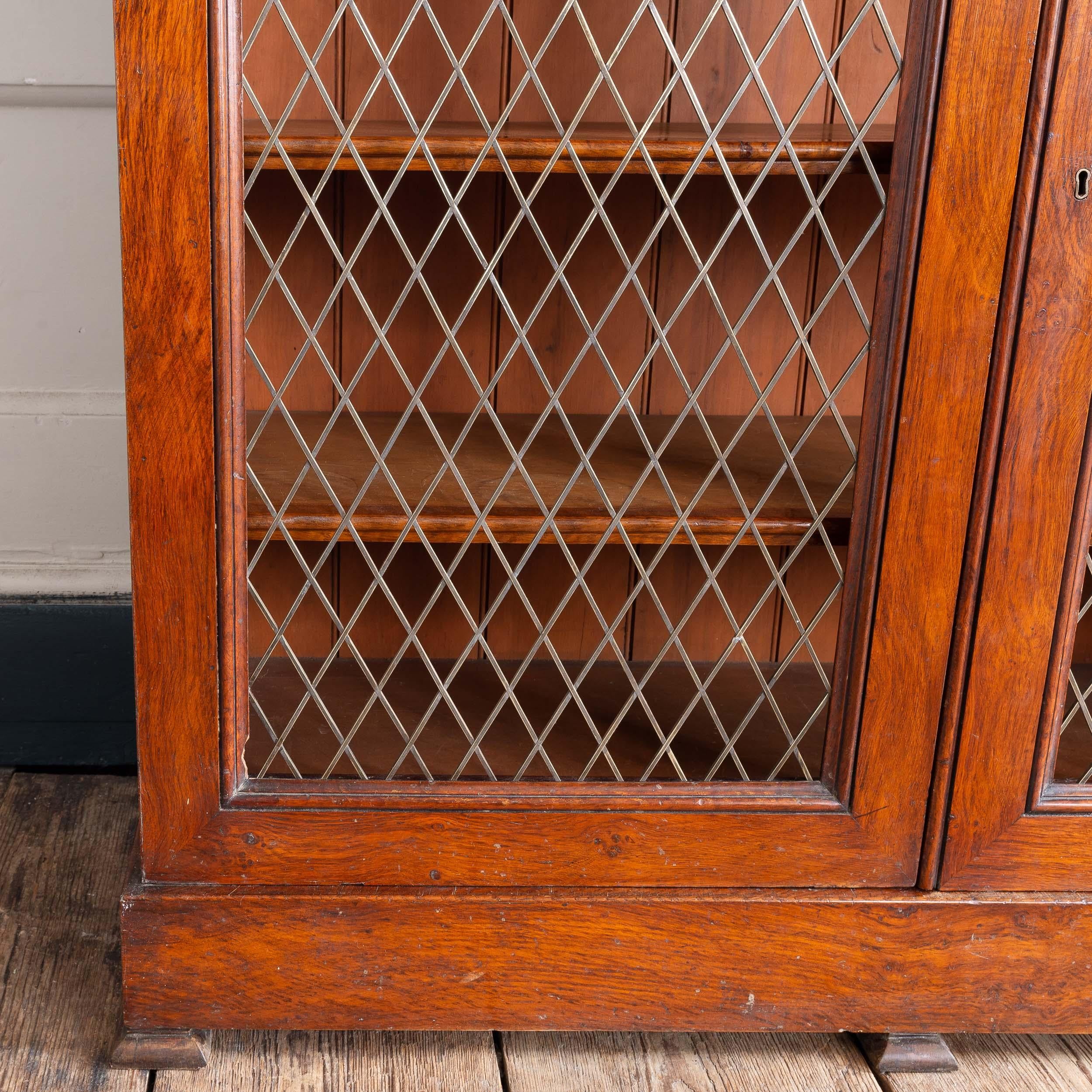 Quercia Libreria inglese del XIX secolo in Oak in vendita