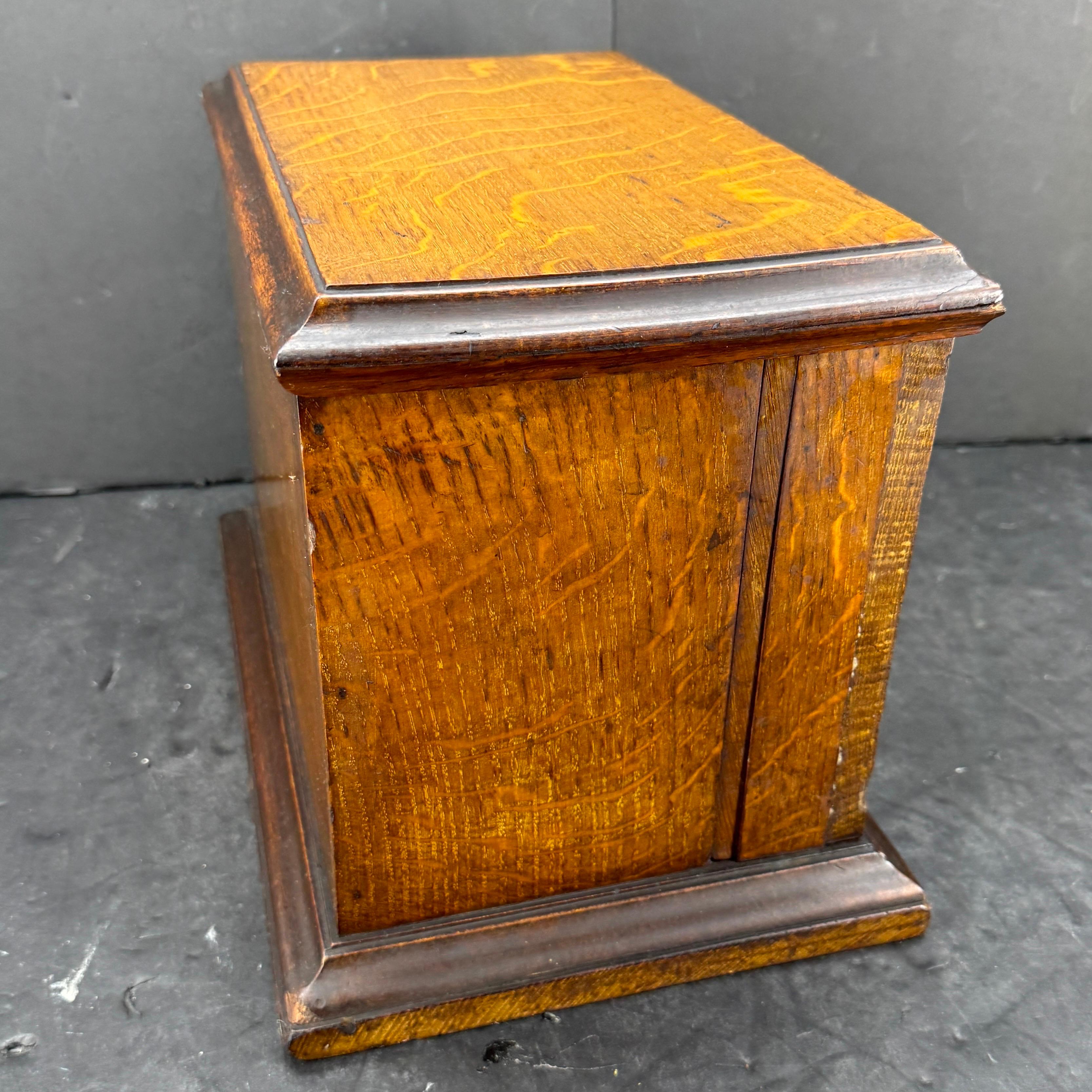 Englisch Notary Travel Mail Desk Korrespondenzkasten, um 1910 im Angebot 8