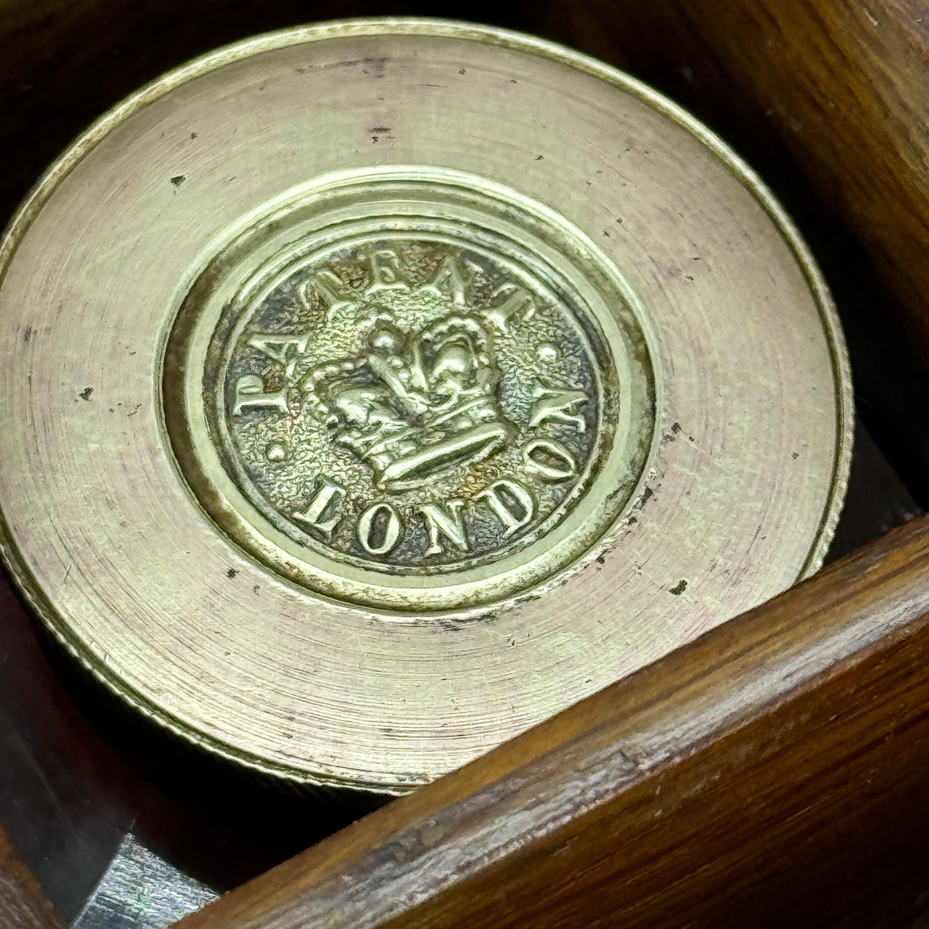 Englisch Notary Travel Mail Desk Korrespondenzkasten, um 1910 (Handgefertigt) im Angebot