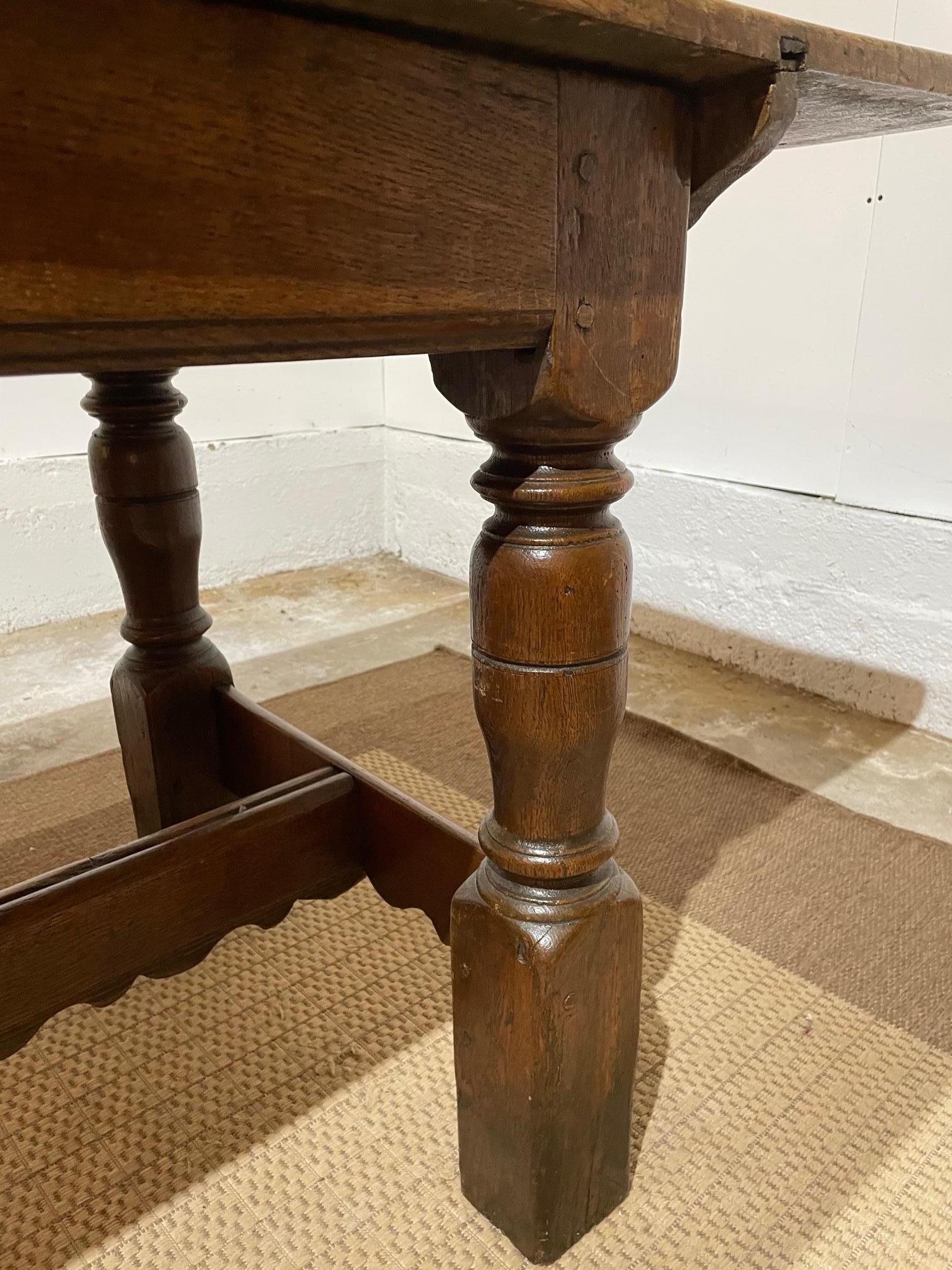 Joinery English Oak 17th C Refectory Table