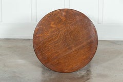 English Oak 2 Tier Cricket Table