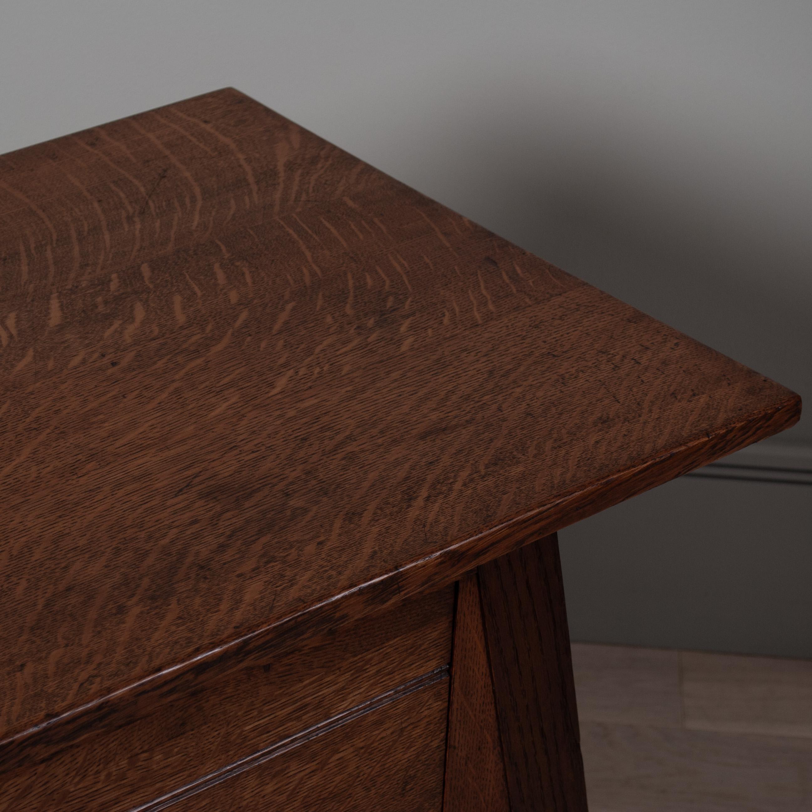 Table console Arts & Crafts en Oak Oak anglais Bon état - En vente à London, GB