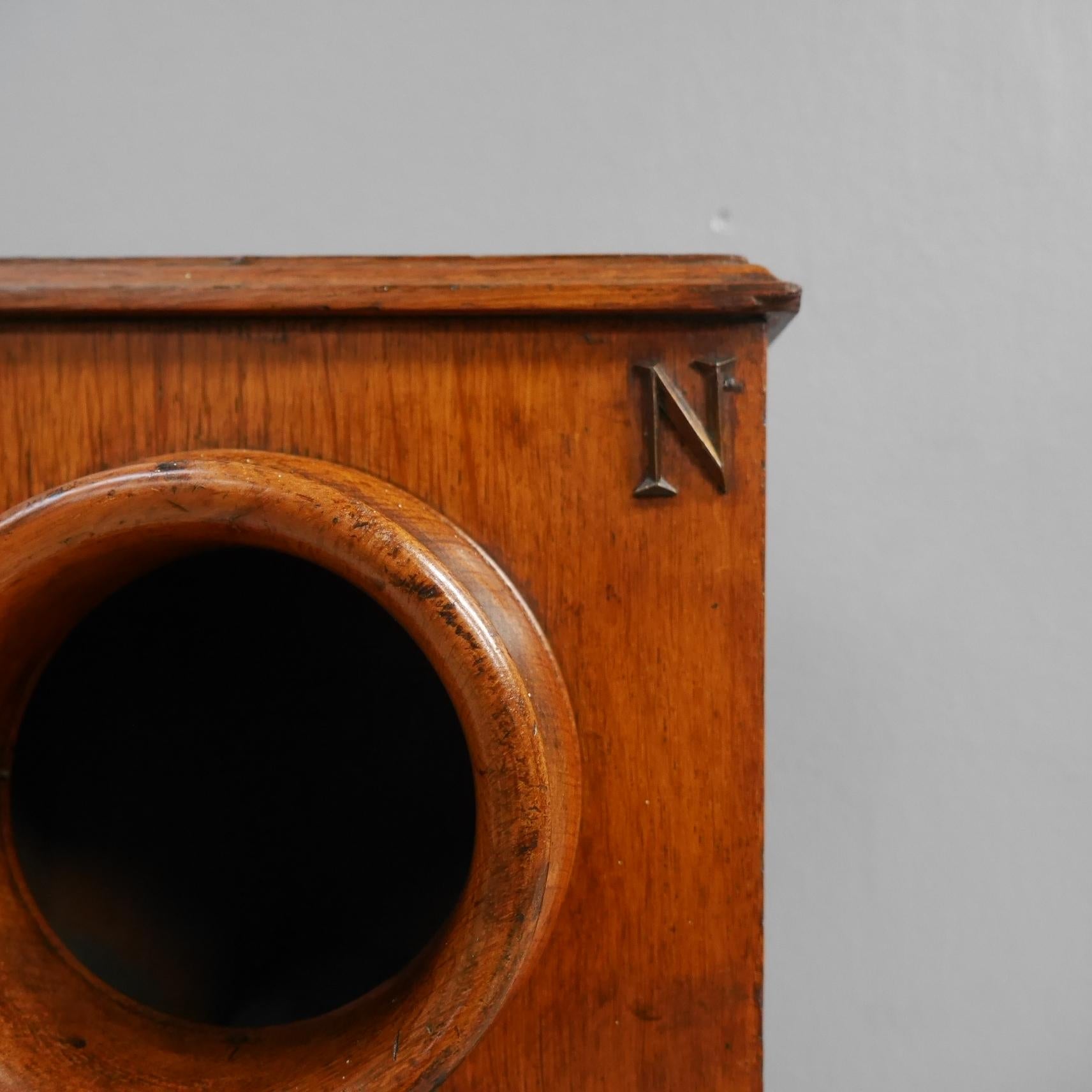 Rustic English Oak Ballot Box by Toye & Co