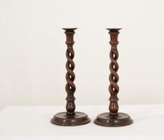 Chandeliers anglais en chêne Barley Twist