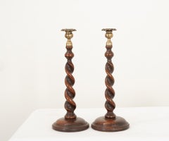 Chandeliers anglais en chêne Barley Twist