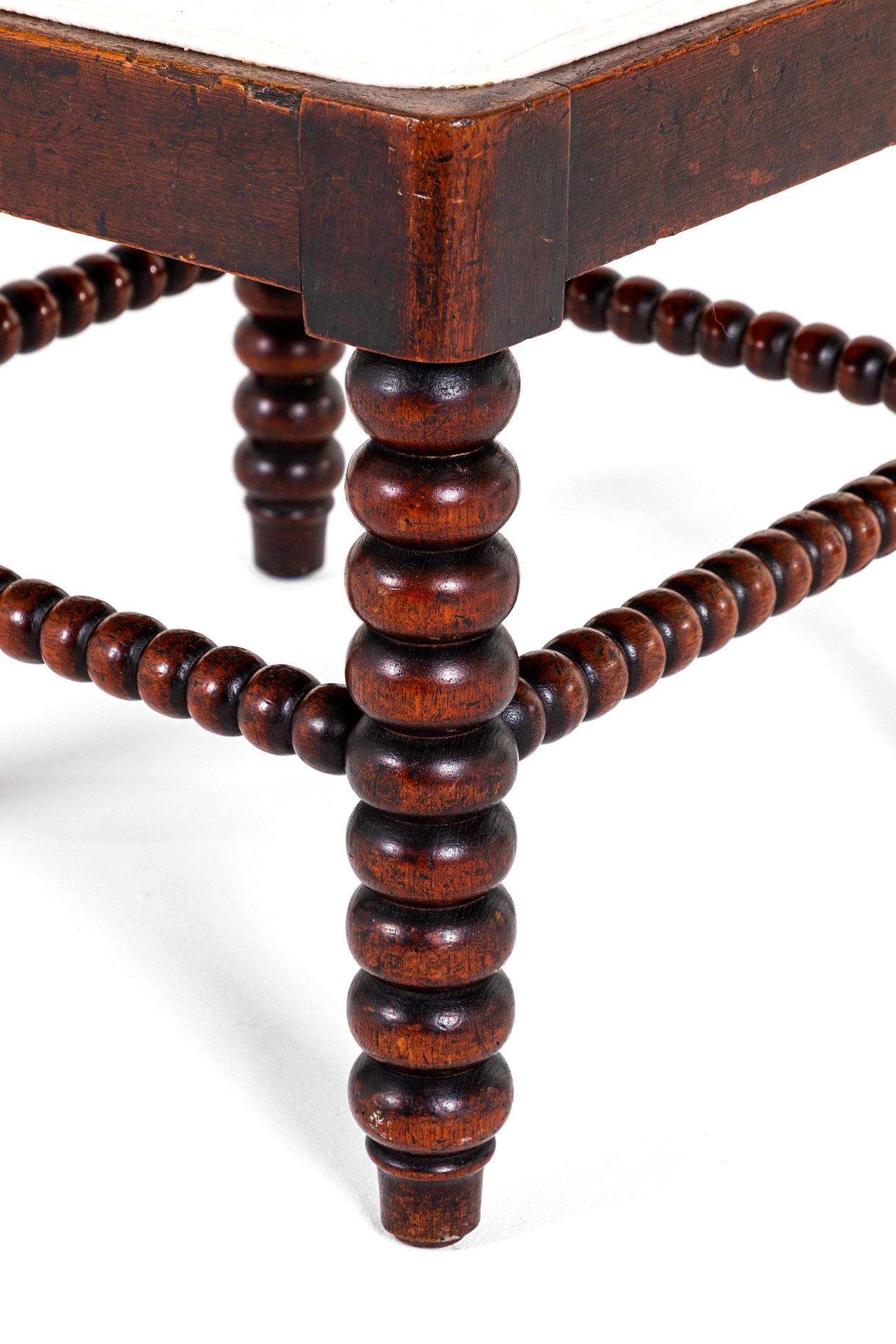 English Oak Bobbin Corner Chair en vente 6
