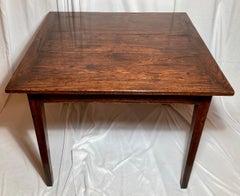 English Oak Card Table