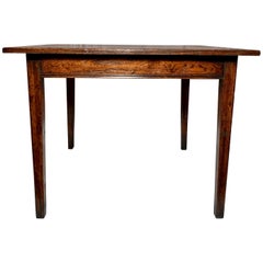 English Oak Card Table