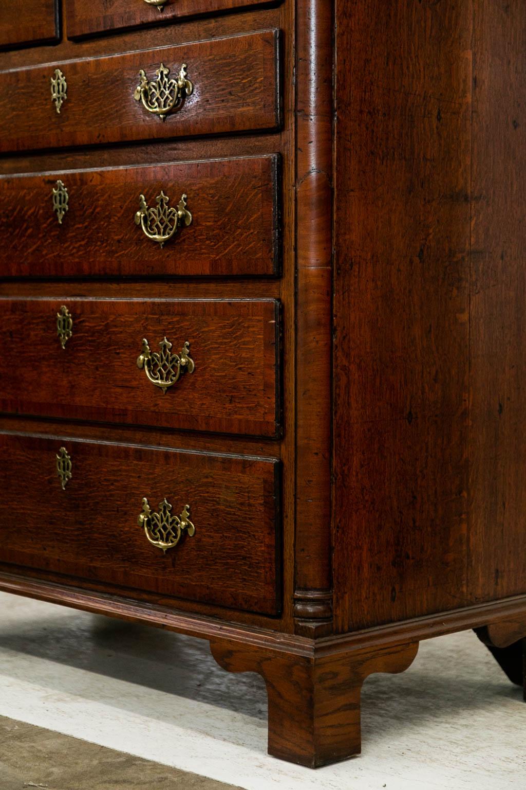 English Oak Chest For Sale 4