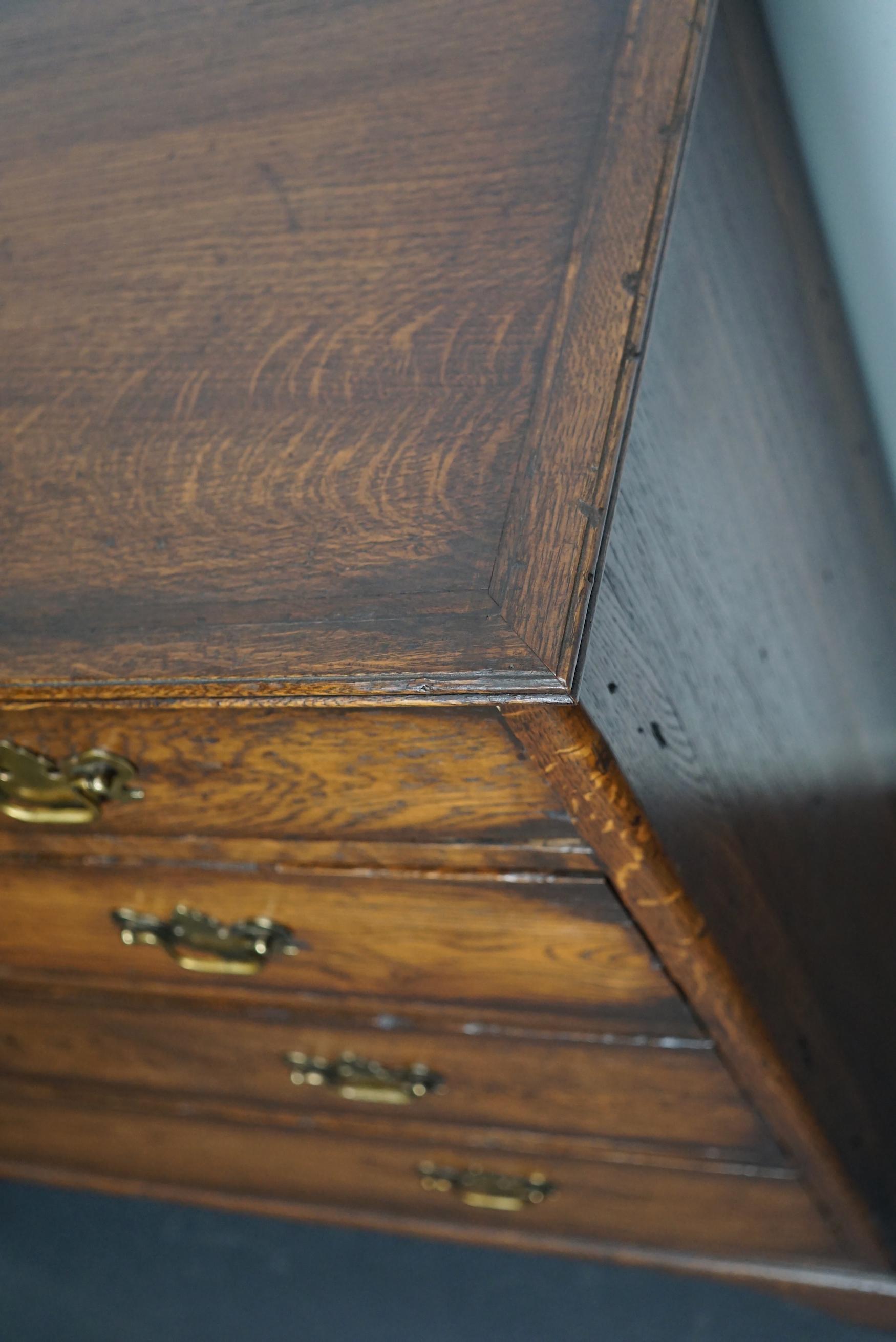 English Oak Chest of Drawers, Early 20th Century 10