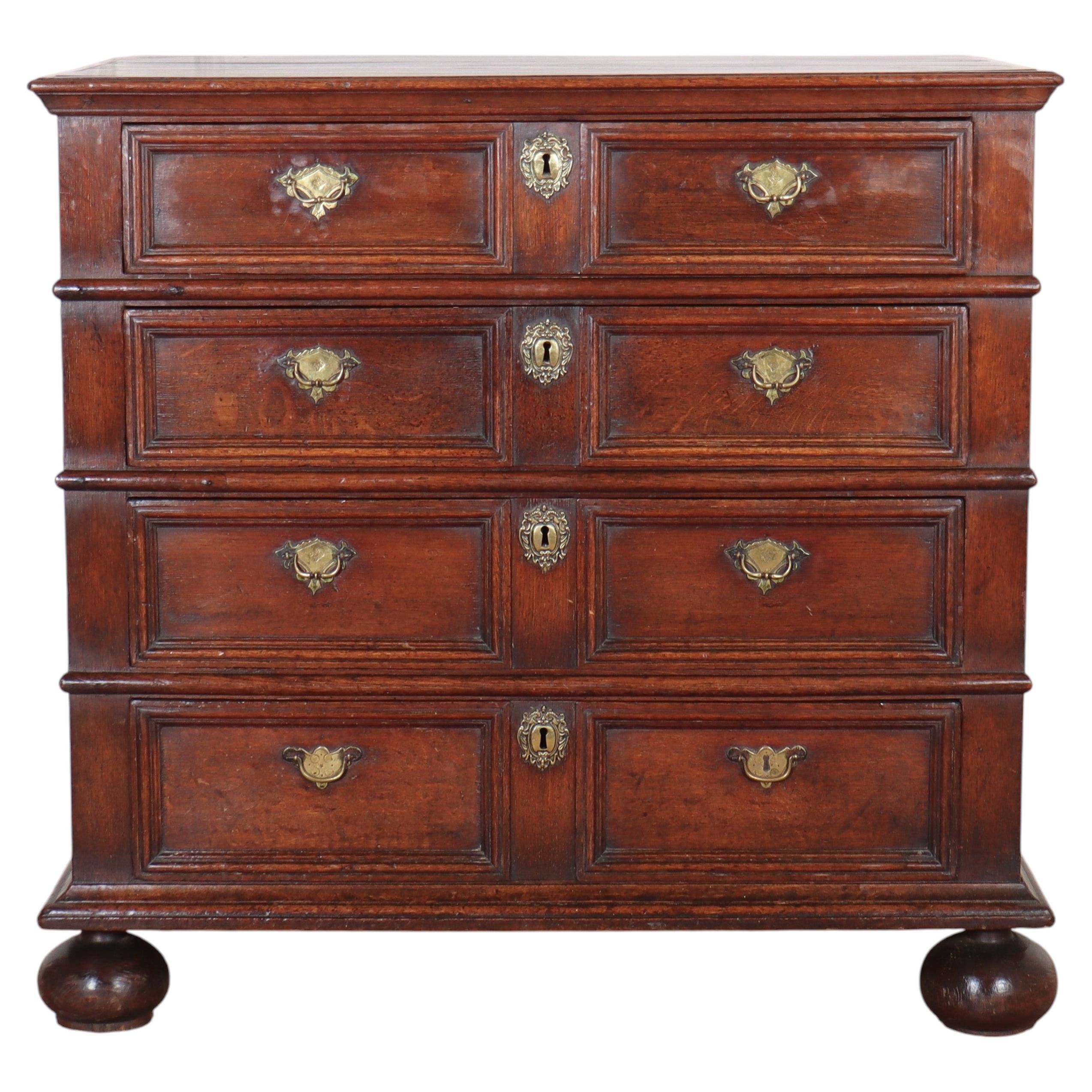English Oak Chest of Drawers