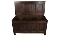 English Oak Coffer Box