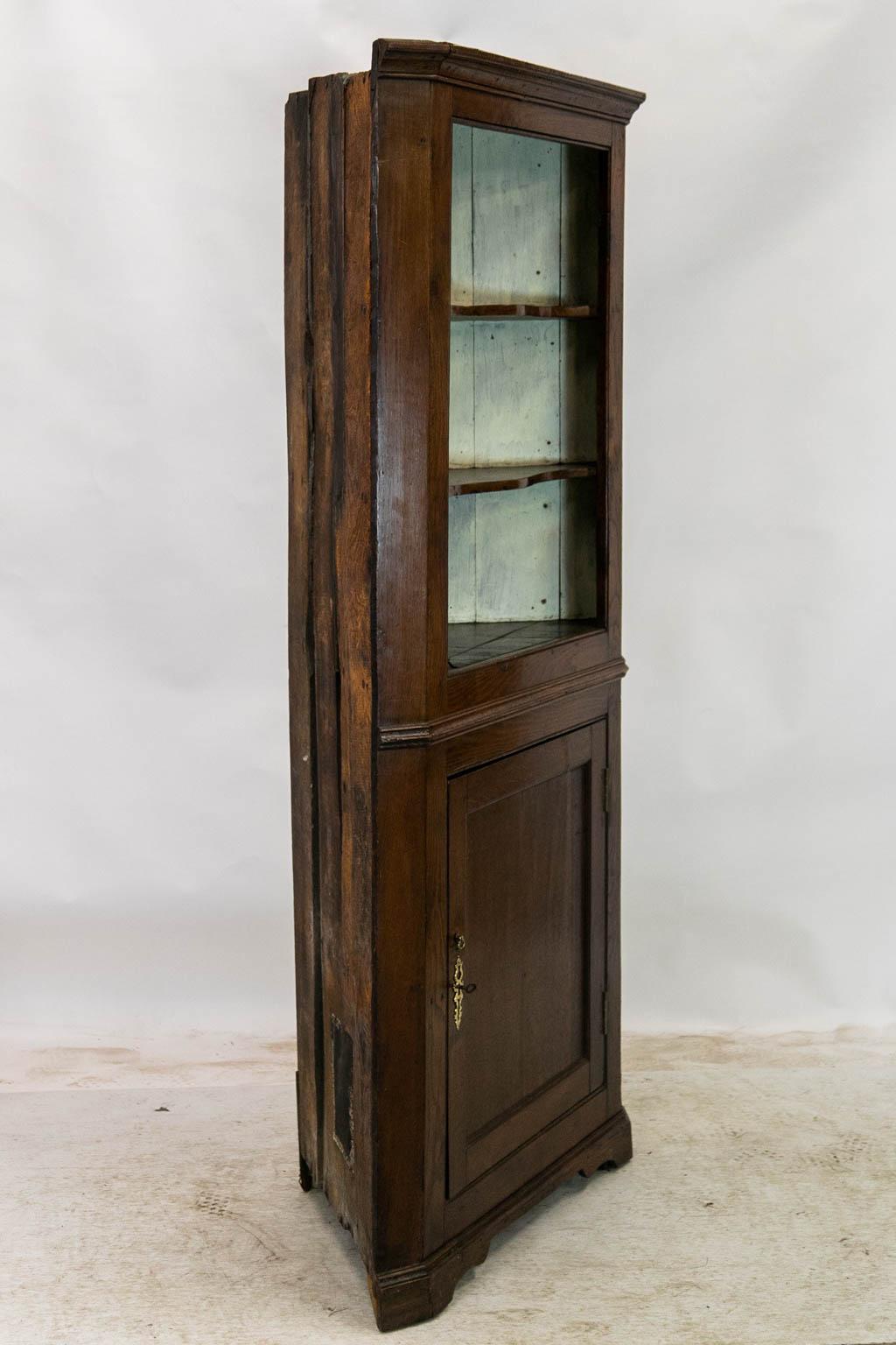 Englisches Eckschrank aus Eiche 3