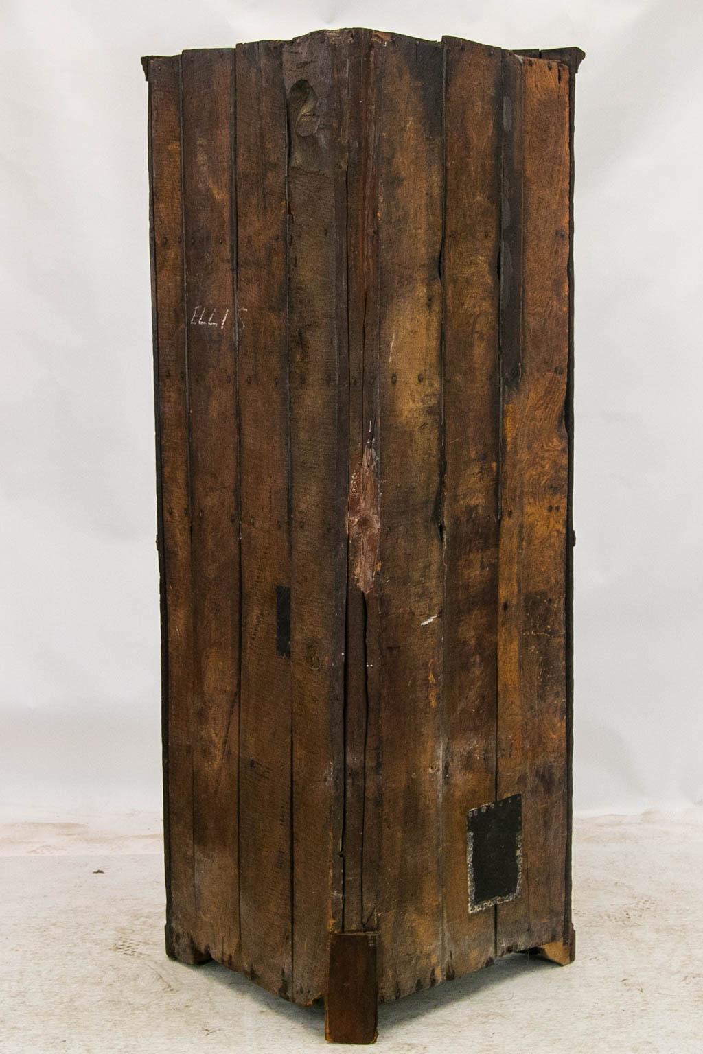Englisches Eckschrank aus Eiche 4