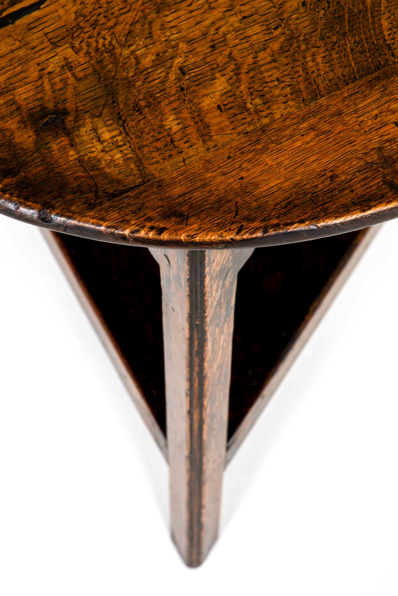 English Oak Cricket Table 4