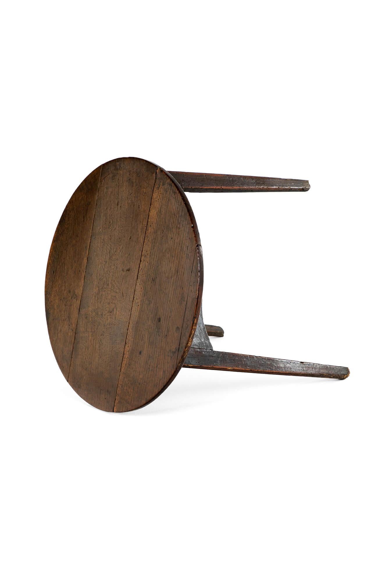 English Oak Cricket Table 4