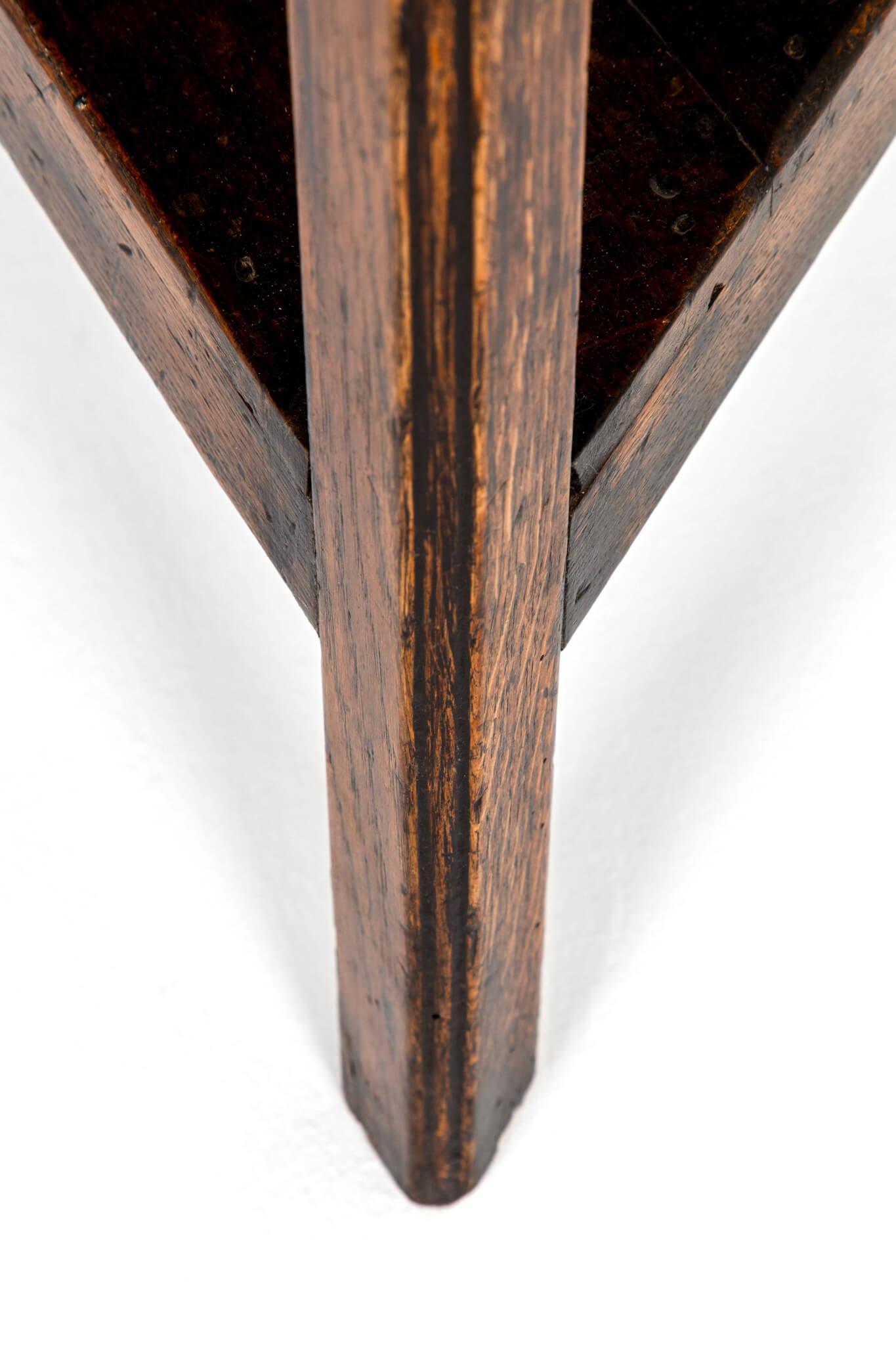 English Oak Cricket Table 5