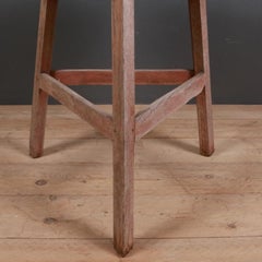 English Oak Cricket Table