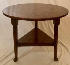English Oak "Cricket" Table