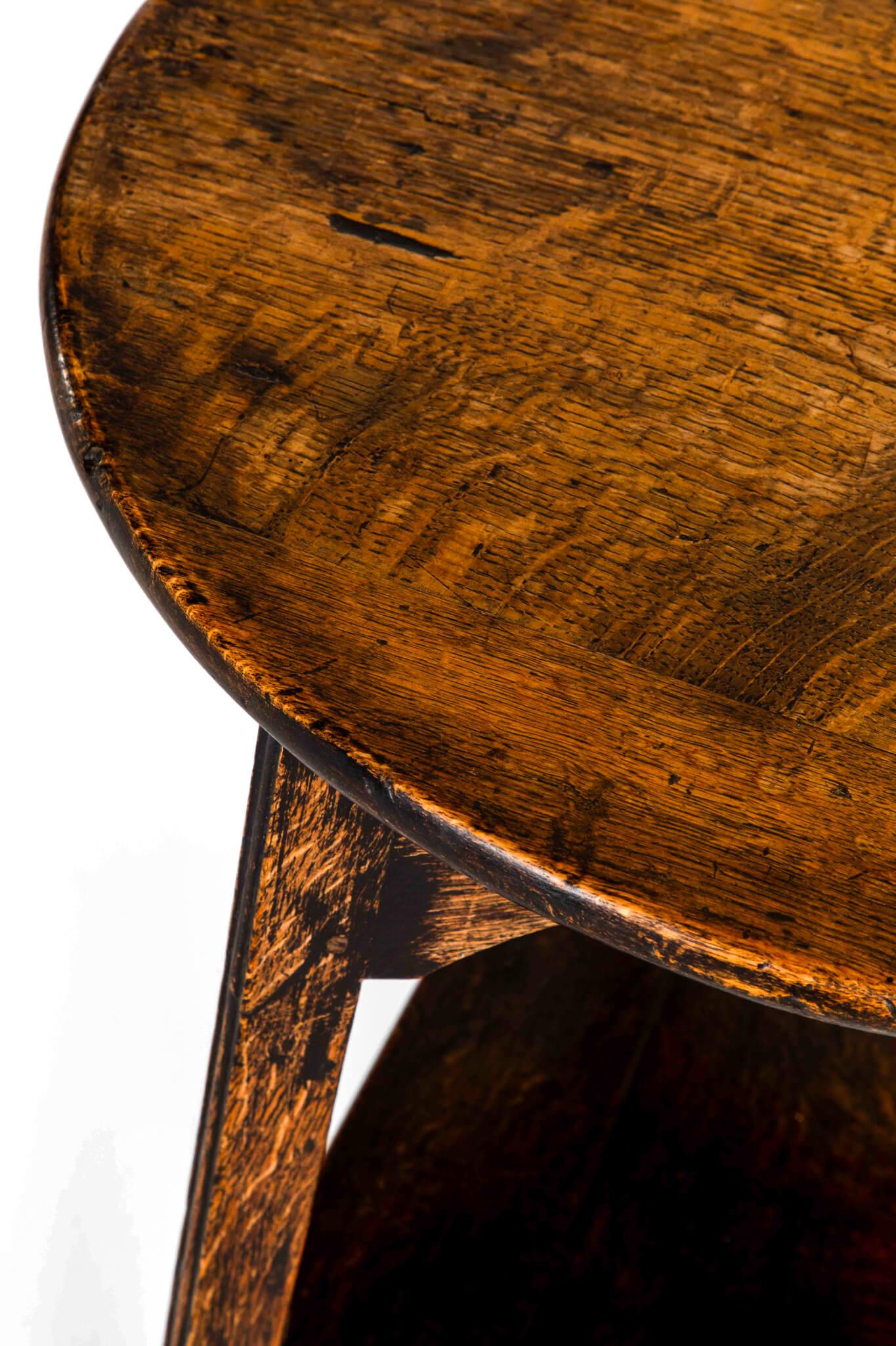 English Oak Cricket Table 2