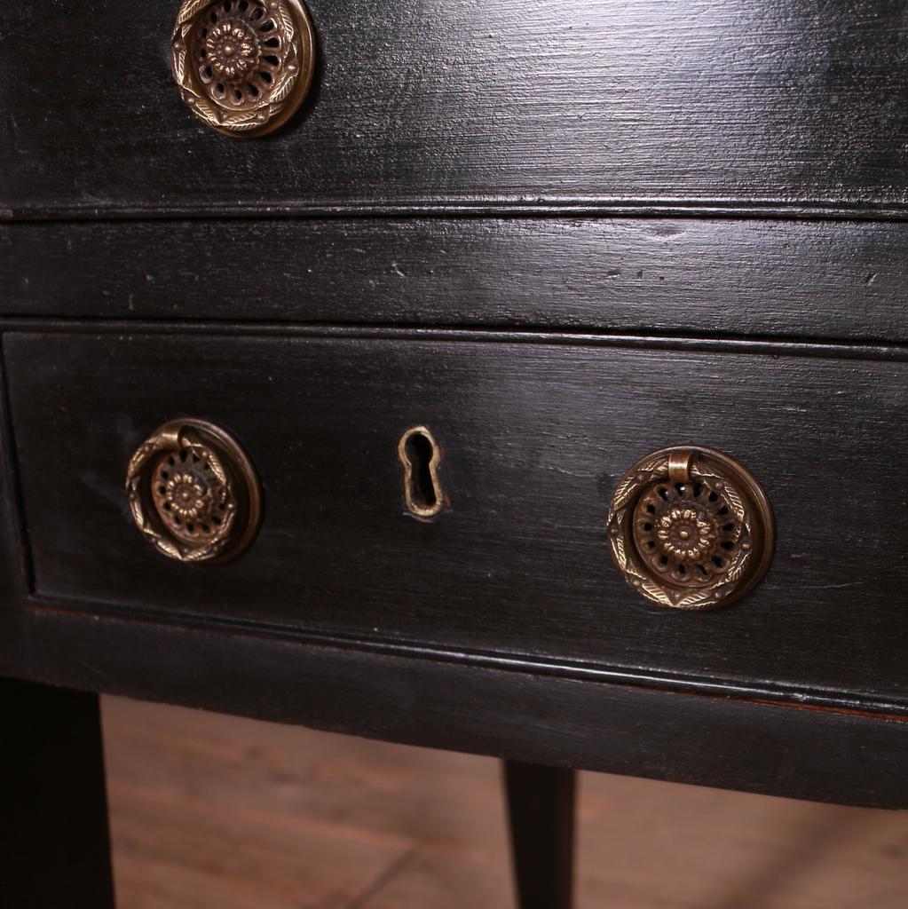 Ebonized English Oak Desk