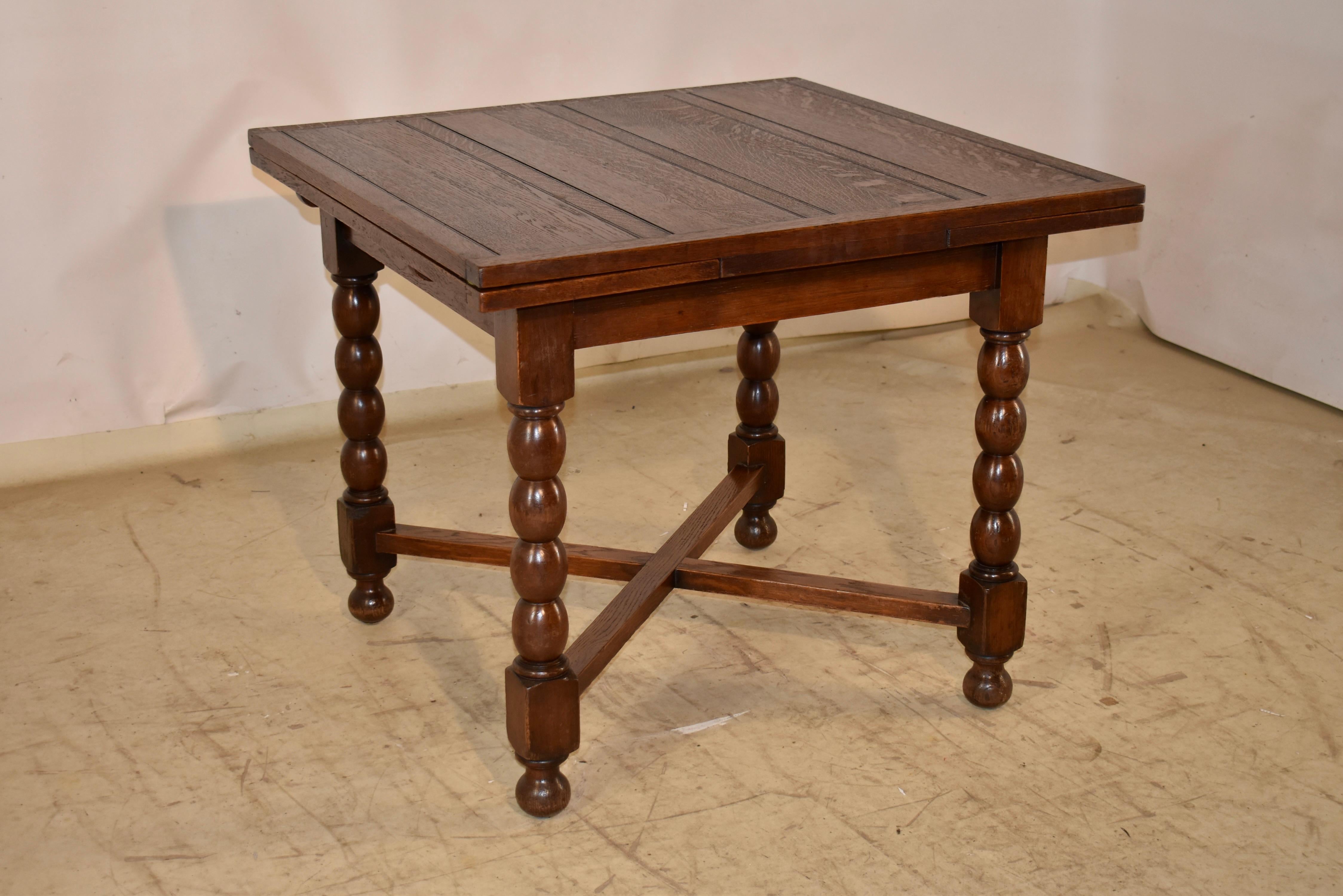 Anglais Table à tiroir en Oak Oak, Circa 1900 en vente