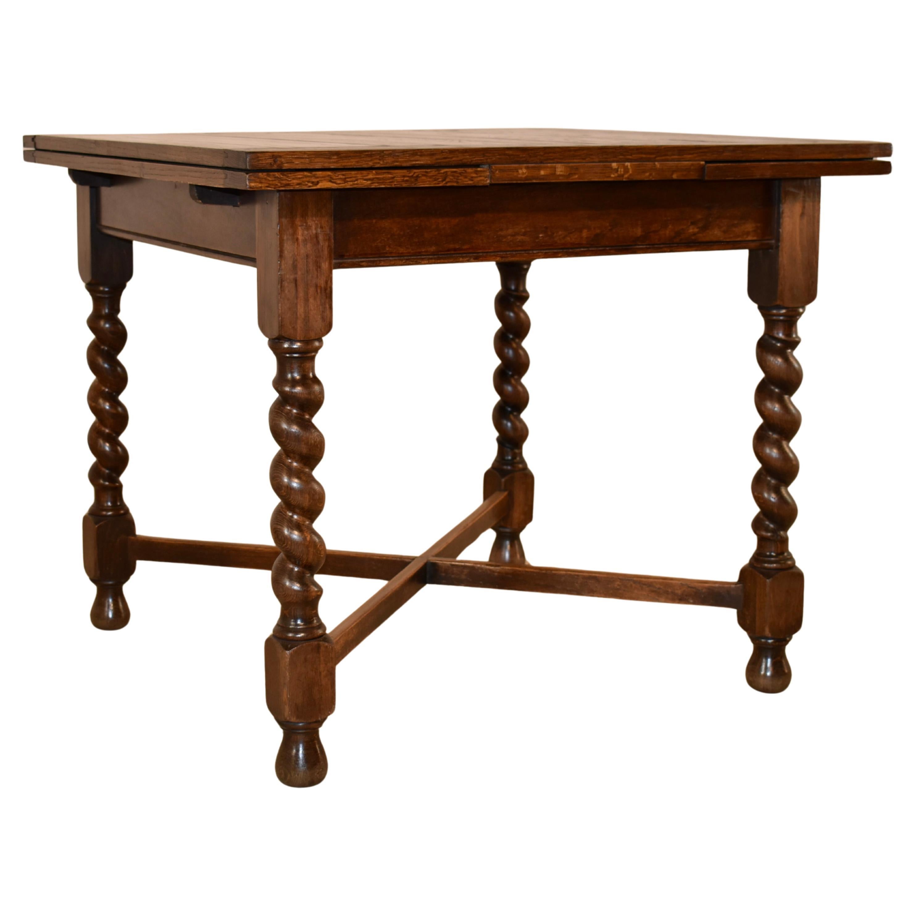 Table à tiroirs en Oak Oak, Circa 1900