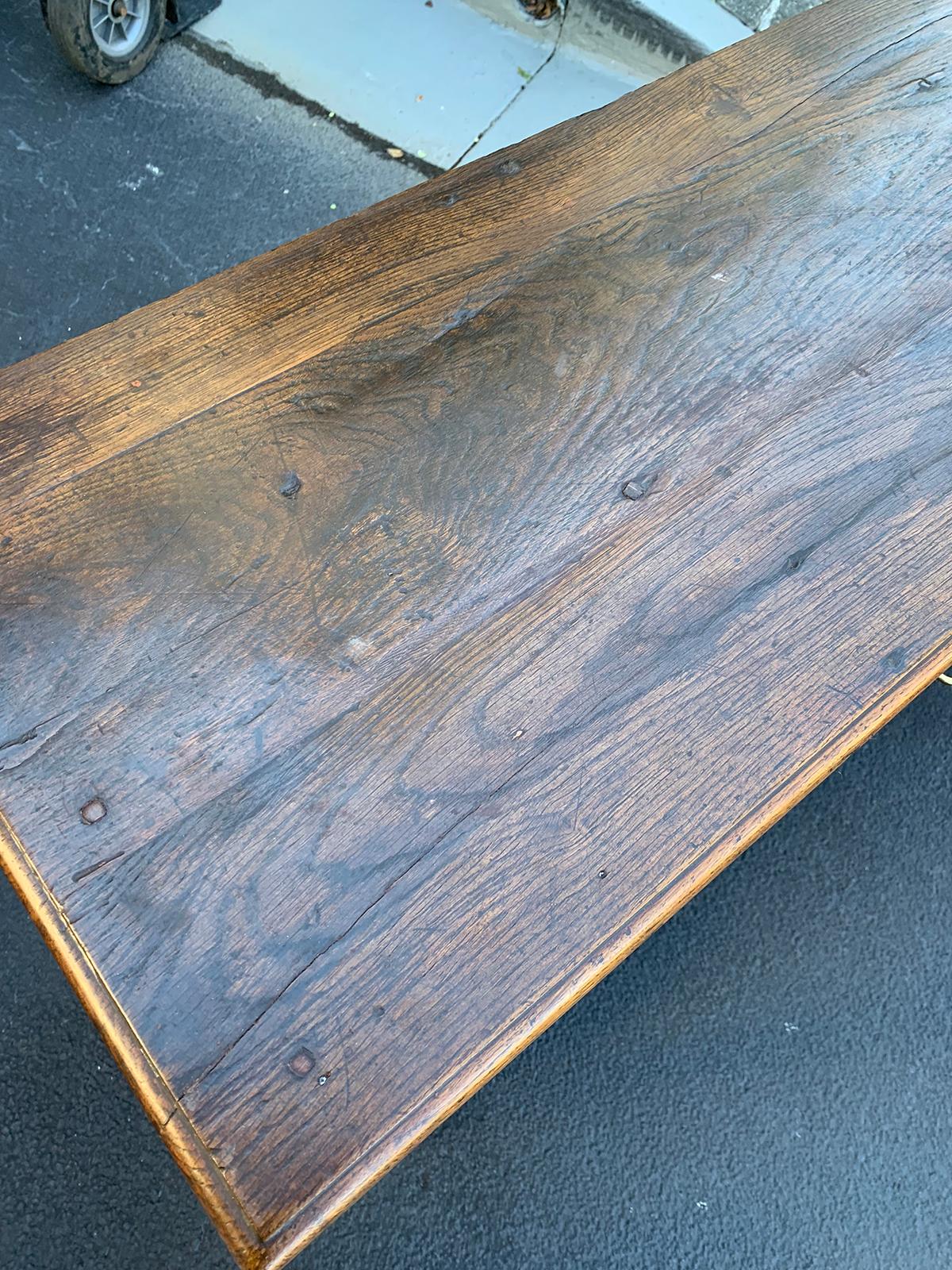 English Oak Dresser Base, All Original, circa 1790s 7