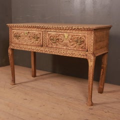 English Oak Dresser Base