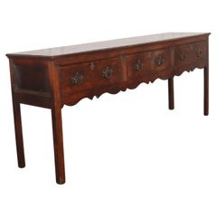 English Oak Dresser Base