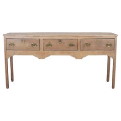 English Oak Dresser Base