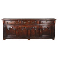 English Oak Dresser Base