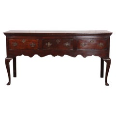 English Oak Dresser Base