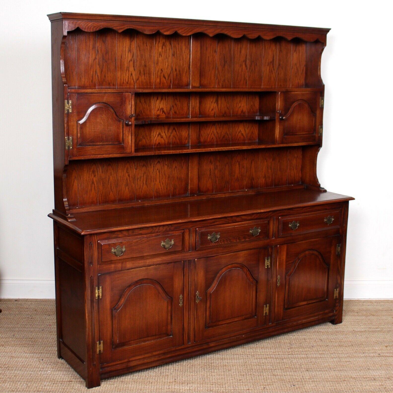 English Oak Dresser Bevan Funnel Georgian Country For Sale 3