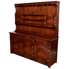 English Oak Dresser Bevan Funnel Georgian Country