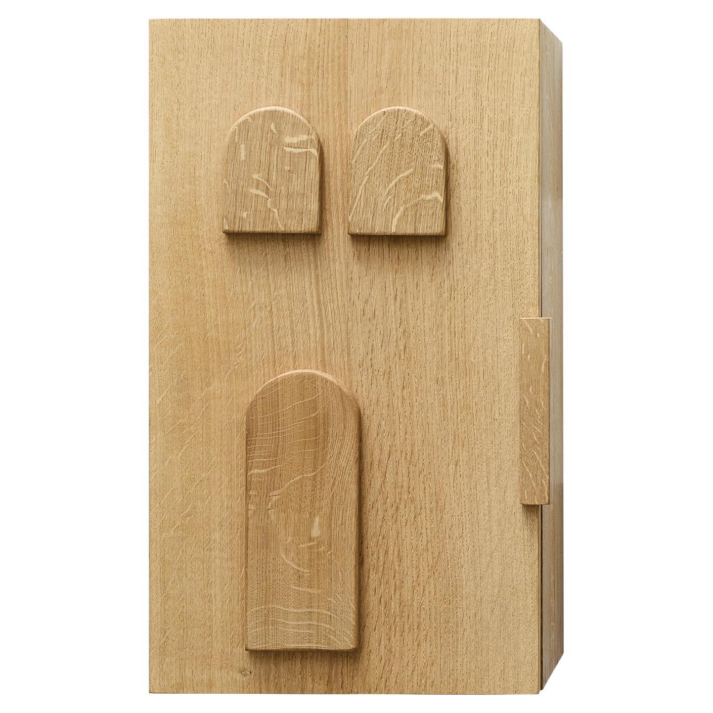 English Oak Drinks Cabinet
